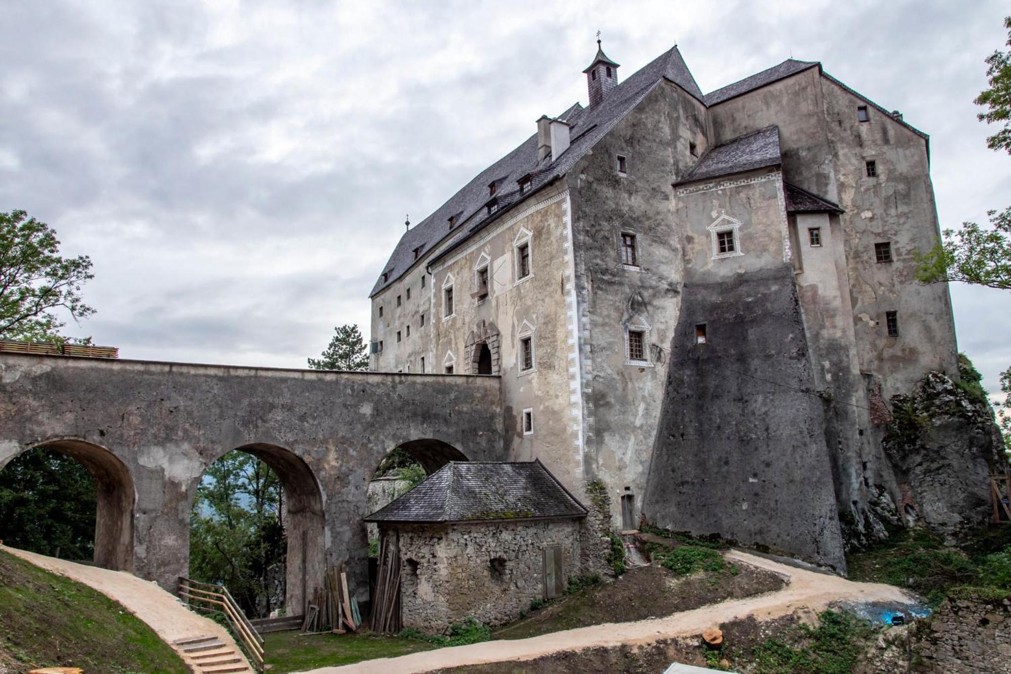 Burg Altpernstein Hotel Micheldorf in Oberösterreich Exterior foto