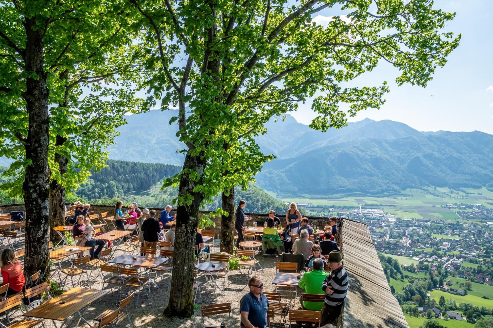 Burg Altpernstein Hotel Micheldorf in Oberösterreich Exterior foto